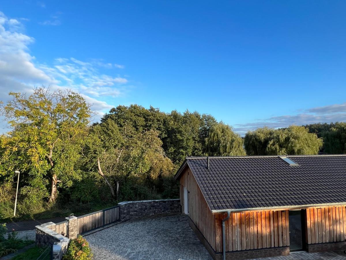 Ferienhaus Auszeit Mit Sauna Schwarz Екстериор снимка