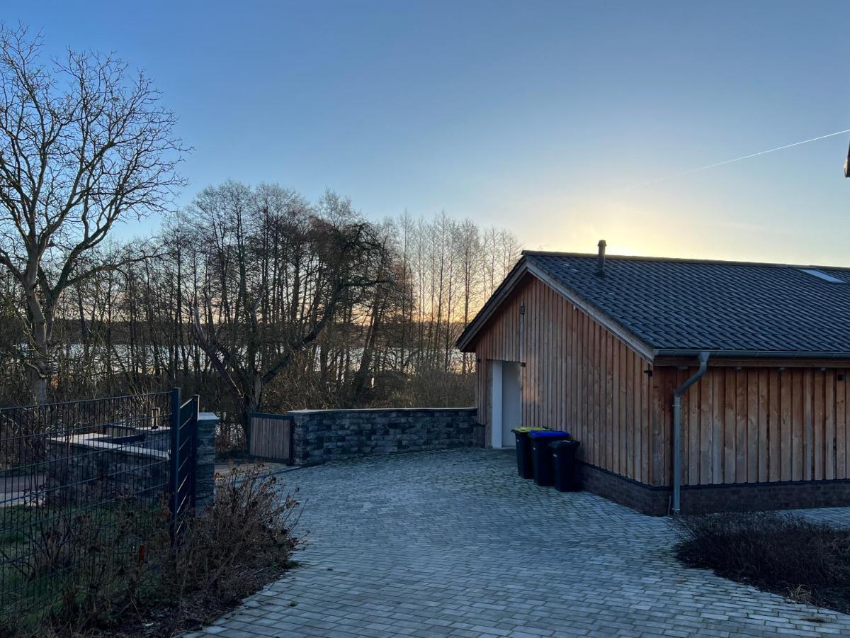 Ferienhaus Auszeit Mit Sauna Schwarz Екстериор снимка