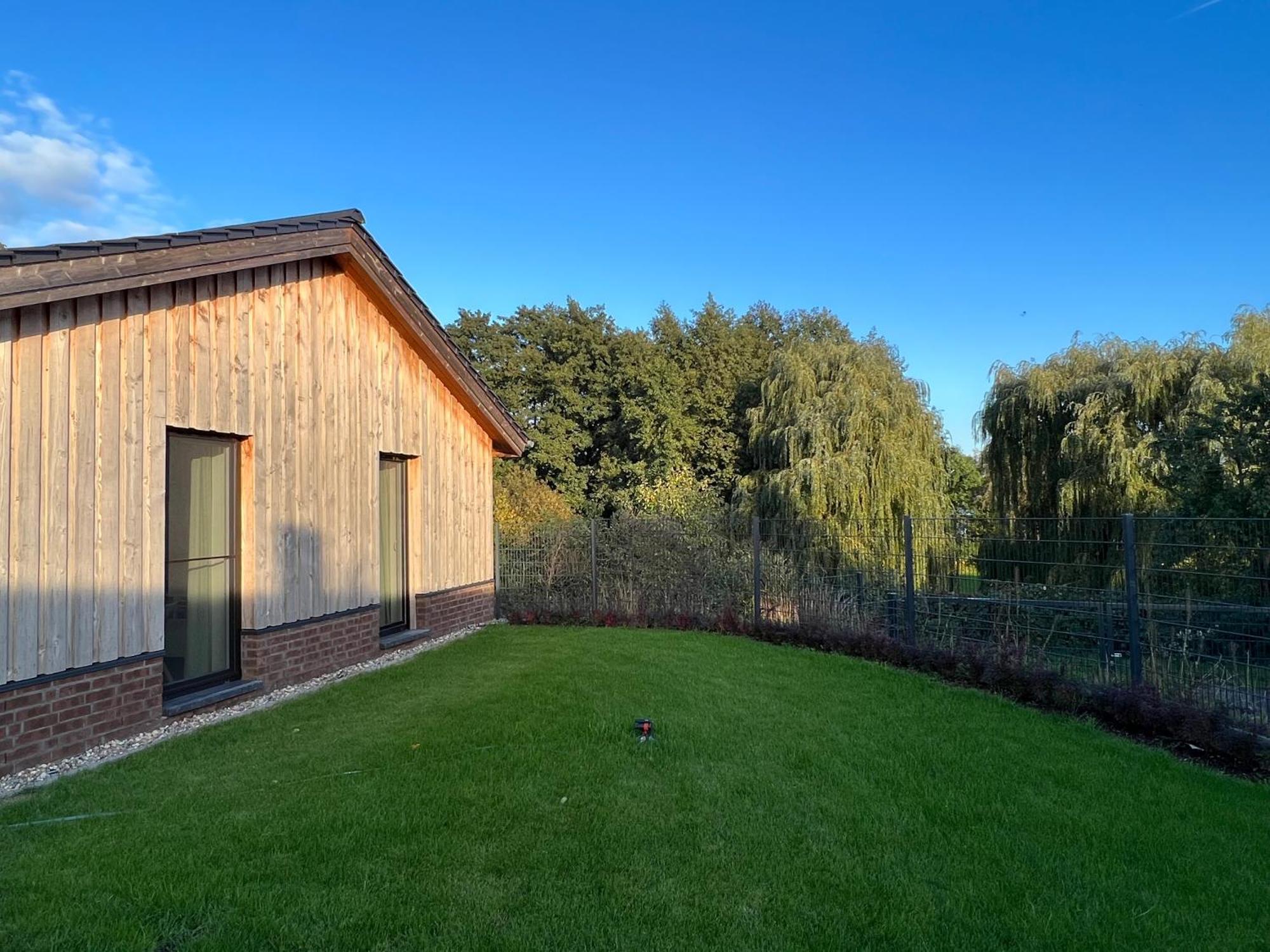 Ferienhaus Auszeit Mit Sauna Schwarz Екстериор снимка
