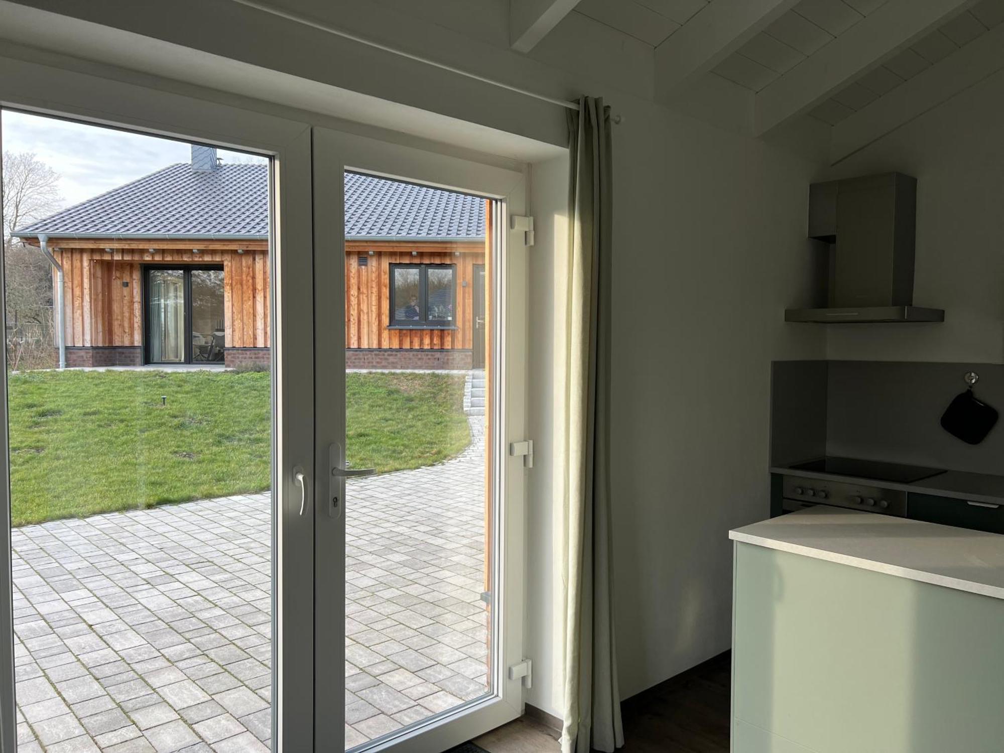 Ferienhaus Auszeit Mit Sauna Schwarz Екстериор снимка